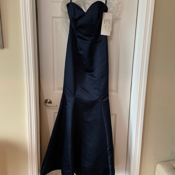 Hayley Paige 5668 indigo size 10 - Picture 2 of 6